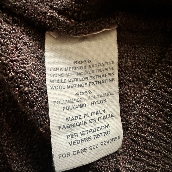 Canali men’s polo sweater size Italian 52 US 42 in excellent preowned condition - Picture 11 of 13